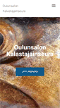 Mobile Screenshot of oulunsalonkalastajainseura.net